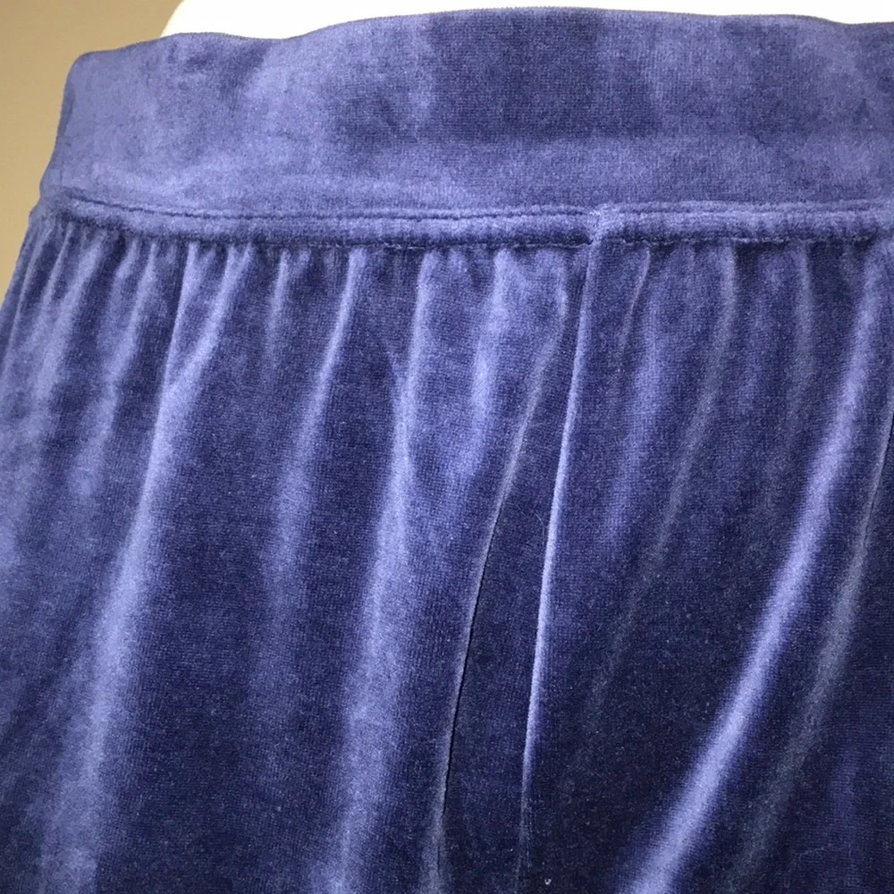 Denim & Co velour leggings SIZE S - Picture 2 of 5